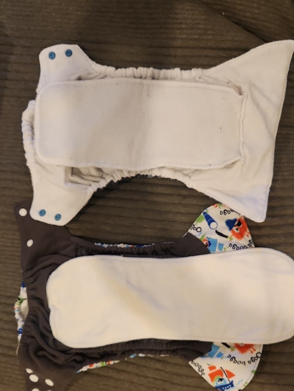 Two All In One Cloth Diapers - Picture 2 of 4